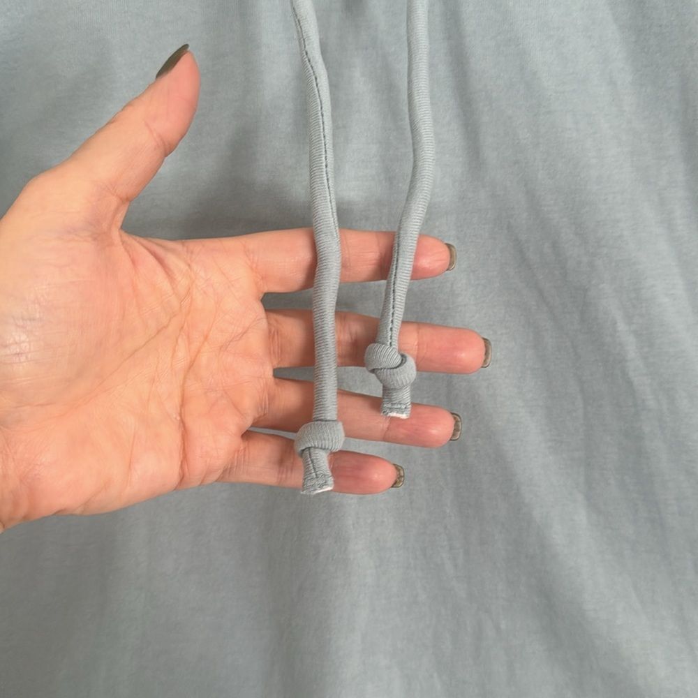 Everlane Light Blue Hoodie - Picture 6 of 12